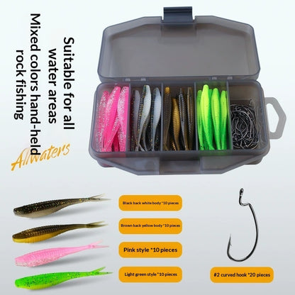 Angel-Köder Set 66 Stk 6-7 cm Spinn- und Jigangeln - Hobbyfy