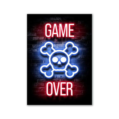 Neon Canvas Gaming Matte - Hobbyfy