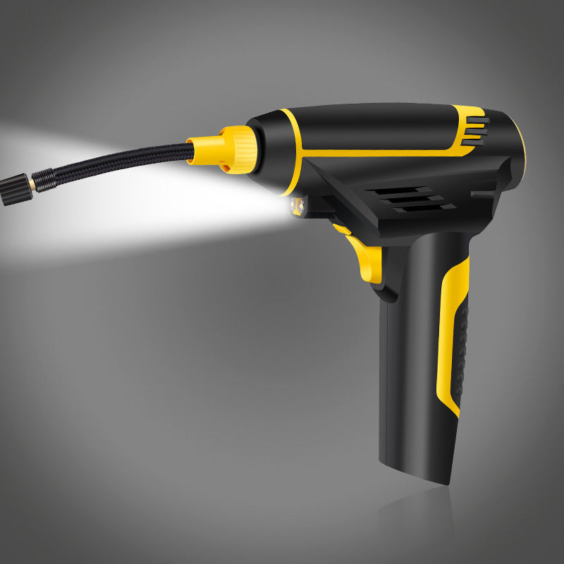 NovaDrive Automatischer Tragbarer LED Auto Druckstopp Luftkompressor