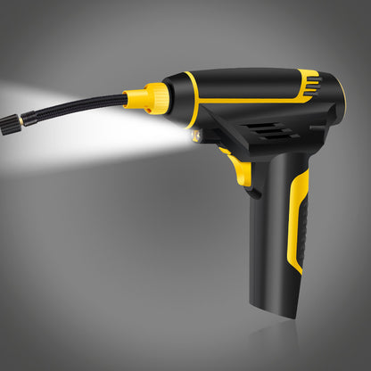 NovaDrive Automatischer Tragbarer LED Auto Druckstopp Luftkompressor