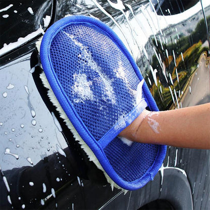 Imitationswolle Handschuh Für Autopflege Glanz - Hobbyfy
