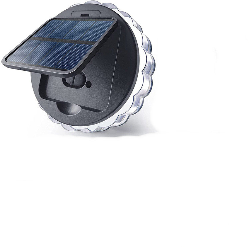 Rundes Solar Wandlicht Gartenzaun Beleuchtung LED Kabellos - Hobbyfy
