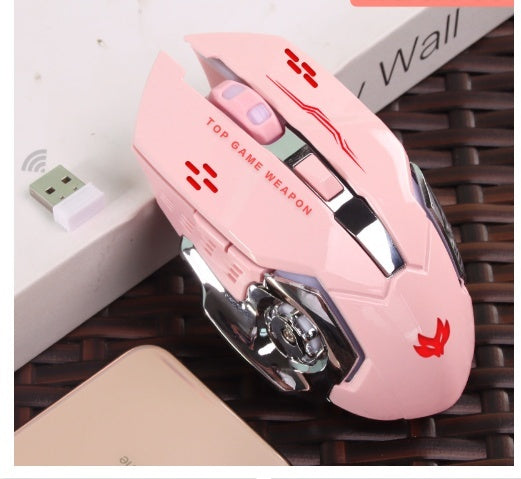 Leise T2 Kabellose Maus Mit Ladefunktion Silber Edition - Hobbyfy