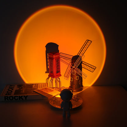 Lumina Aufladbare Astronauten Regenbogen Lampe - Hobbyfy