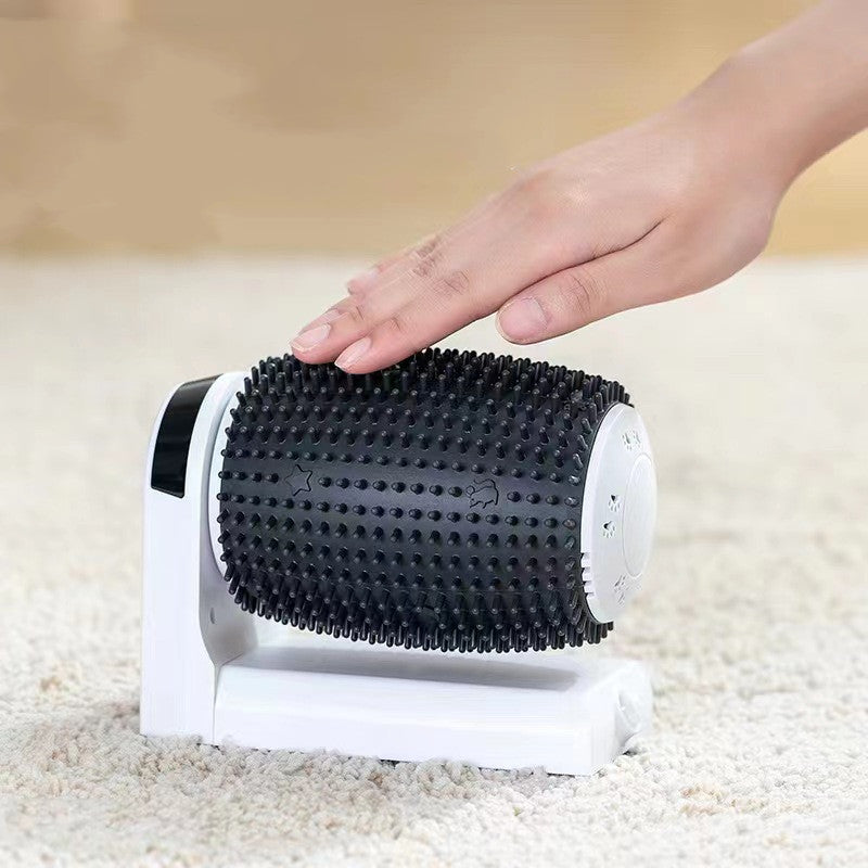 Automatischer Katzen Groomer Wand Eck Bürste Für Sanfte Fellpflege Akku-USB - Hobbyfy
