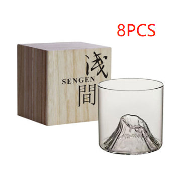 Niche Japanisches Whiskey Glas Einzigartiges Design Langlebiges Geschenk Für Liebhaber Und Sammler - Hobbyfy