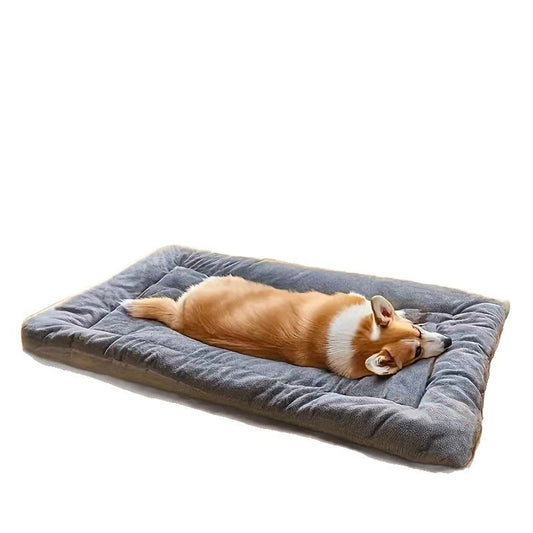 Dick Gepolsterte Fleece Hundematte 120x60 cm Groß Kennel - Hobbyfy