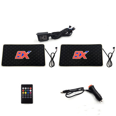 LuxAuto Innenraum Lichtset RGB Musikgesteuert Mit Logo Variant - Hobbyfy