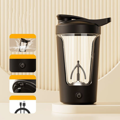 Elektrischer Protein Shaker 400 Ml Mit 7000 Umdrehungen - Hobbyfy