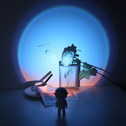 Lumina Aufladbare Astronauten Regenbogen Lampe - Hobbyfy