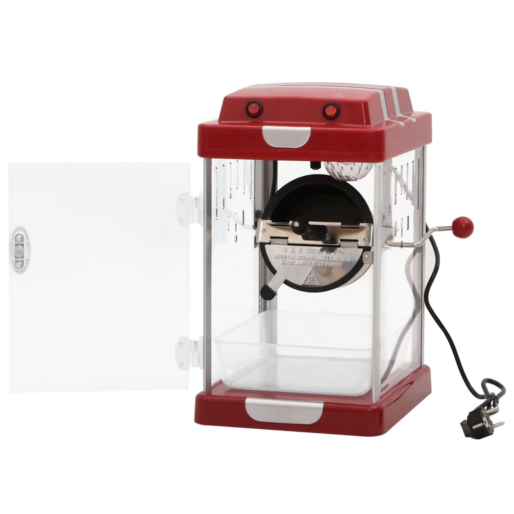 Popcornmaschine Cinema Style 2,5 Oz Mit Rührwerk Abnehmbarer Becherbehälter Bis Zu 10 Tassen - Hobbyfy