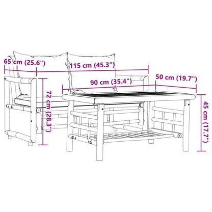 2er Garten Sofa Set Mit Kissen Wetterfest - Hobbyfy