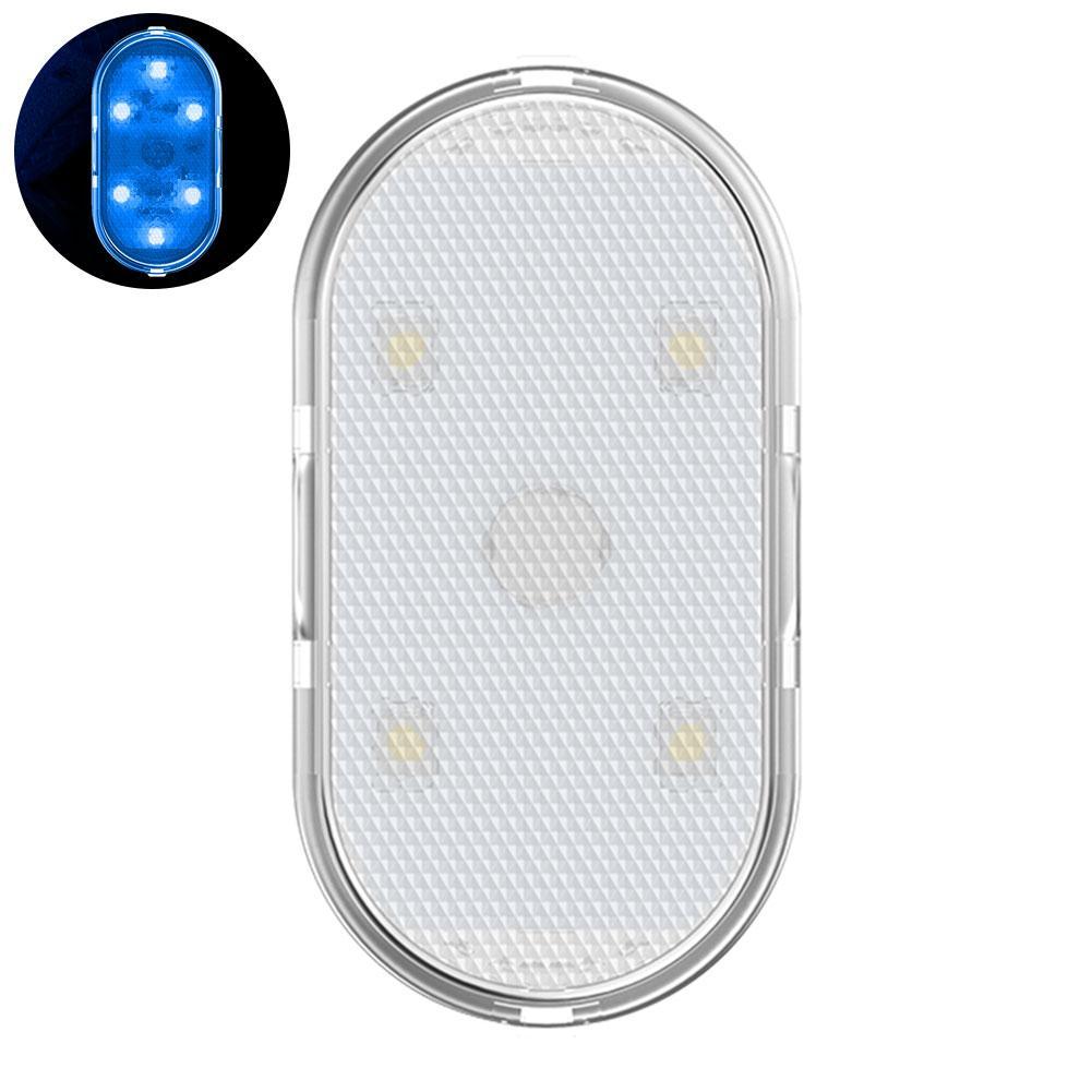 Auto USB Ambientlampe Vier Farben IceBlue Blau Weiss Pink - Hobbyfy