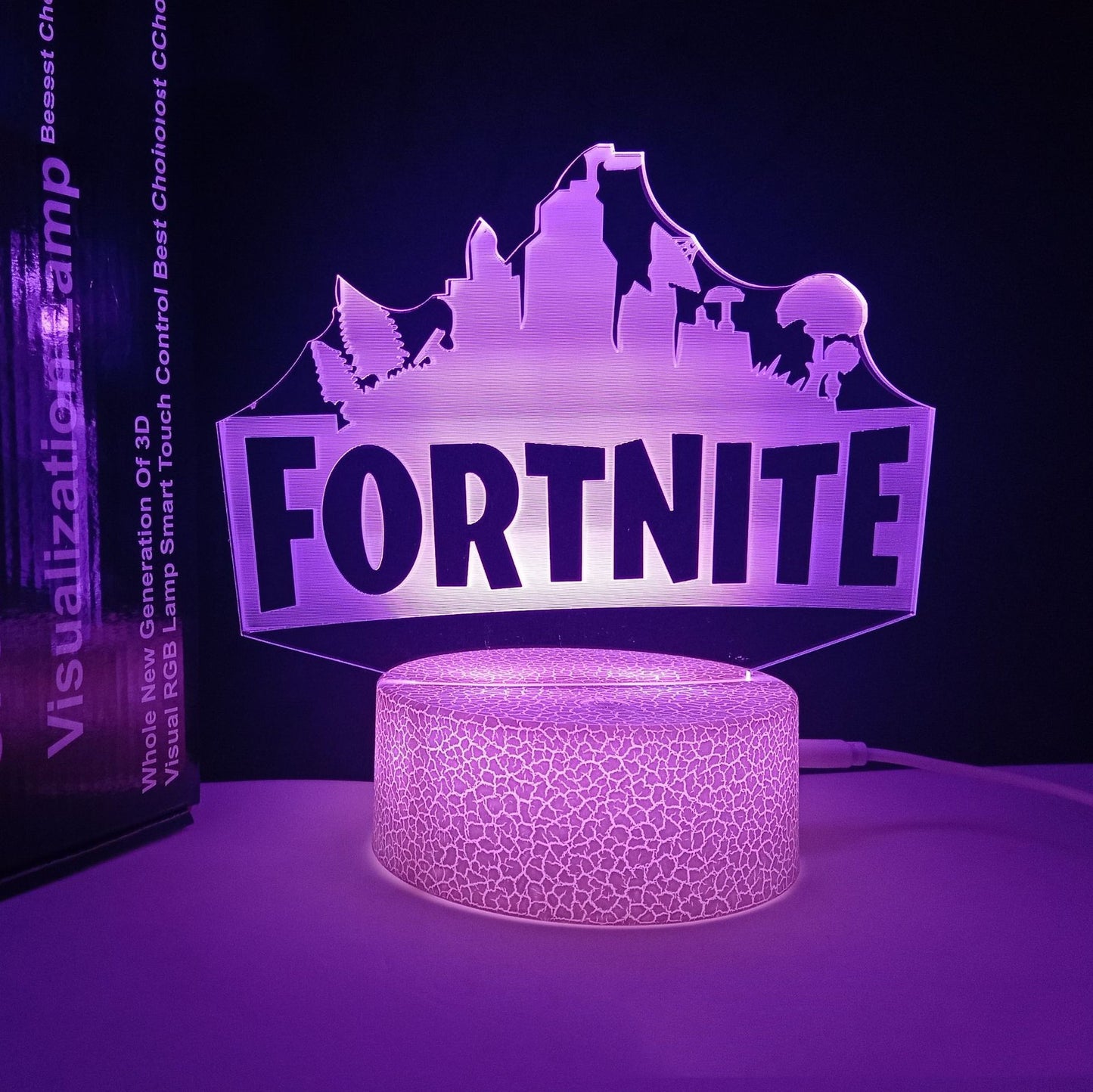 LuminaNova 3D LED Nachtlicht Aus Acryl Mit USB Farbwechsel