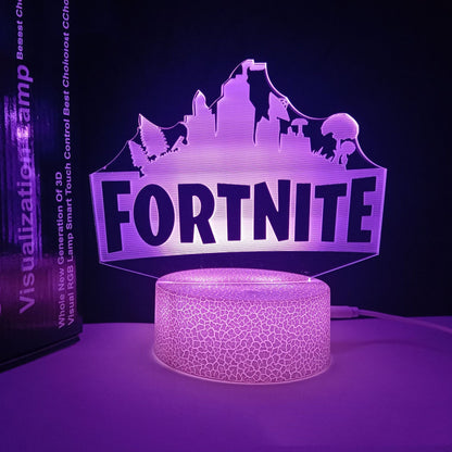 LuminaNova 3D LED Nachtlicht Aus Acryl Mit USB Farbwechsel