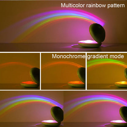 Regenbogen Projektionslampe LED Nachtlicht Wiederaufladbar - Hobbyfy