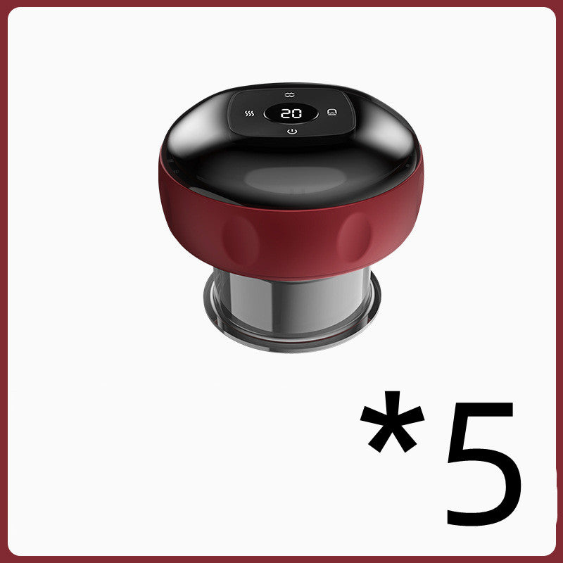 Elektrischer Vakuum-Schröpfmassager Mit Rotlicht