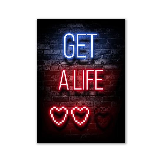 Neon Canvas Gaming Matte - Hobbyfy