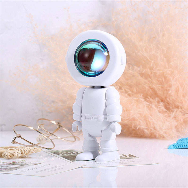 Lumina Aufladbare Astronauten Regenbogen Lampe - Hobbyfy