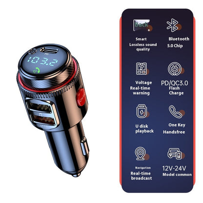 Bluetooth FM Transmitter Auto MP3 Player Mit Schnellladung