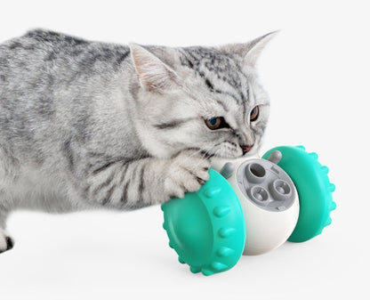 Intelligentes Spielzeugauto Für Katzen Und Hunde Langsames Fressen Mit Balance System - Hobbyfy