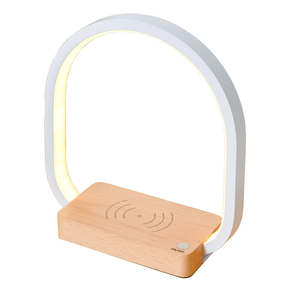 LED Tischlampe Mit Qi-Ladefläche – Für Büro & Nachttisch - Hobbyfy