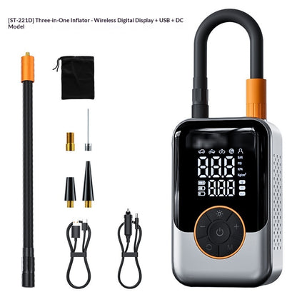 VoltPro Kabellose Auto Luftpumpe Tragbar USB C 48 Bis 60W