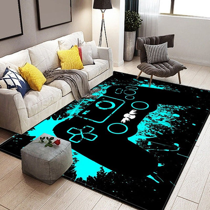 Electric Tide Gamer Teppich 40x60 cm Pflegeleicht Für Wohnzimmer - Hobbyfy