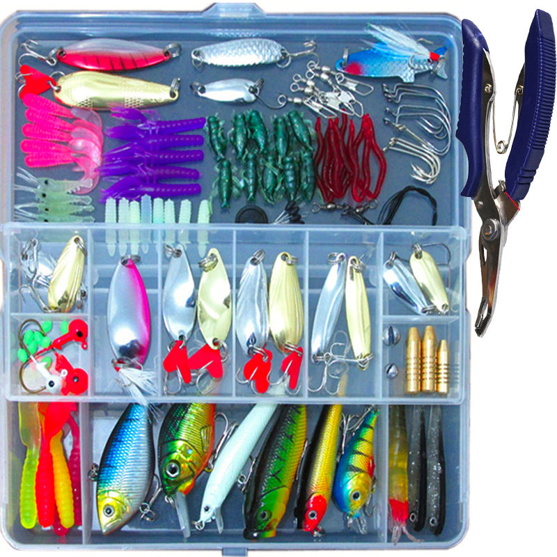 132-Teiliges Angler Köder Set In Box Vielseitig - Hobbyfy