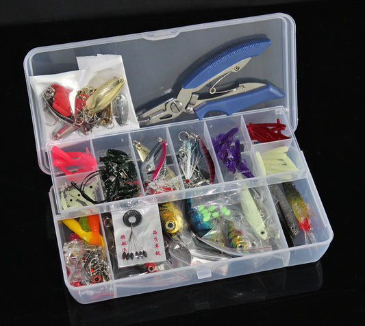 132-Teiliges Angler Köder Set In Box Vielseitig - Hobbyfy