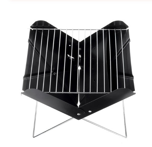 Faltbarer Edelstahl Kohlegrill Tragbar Leicht 1,2 Kg - Hobbyfy