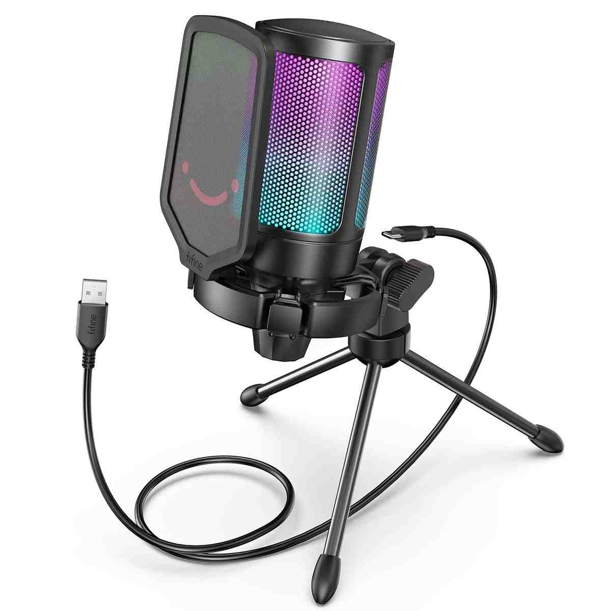 Nebula USB Kondensator Gaming Mikrofon Kabellose Übertragung - Hobbyfy