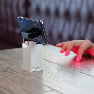 Virtuelle Laser Tastatur Bluetooth Kabellos Mausfunktion Faltbare Tatstatur - Hobbyfy