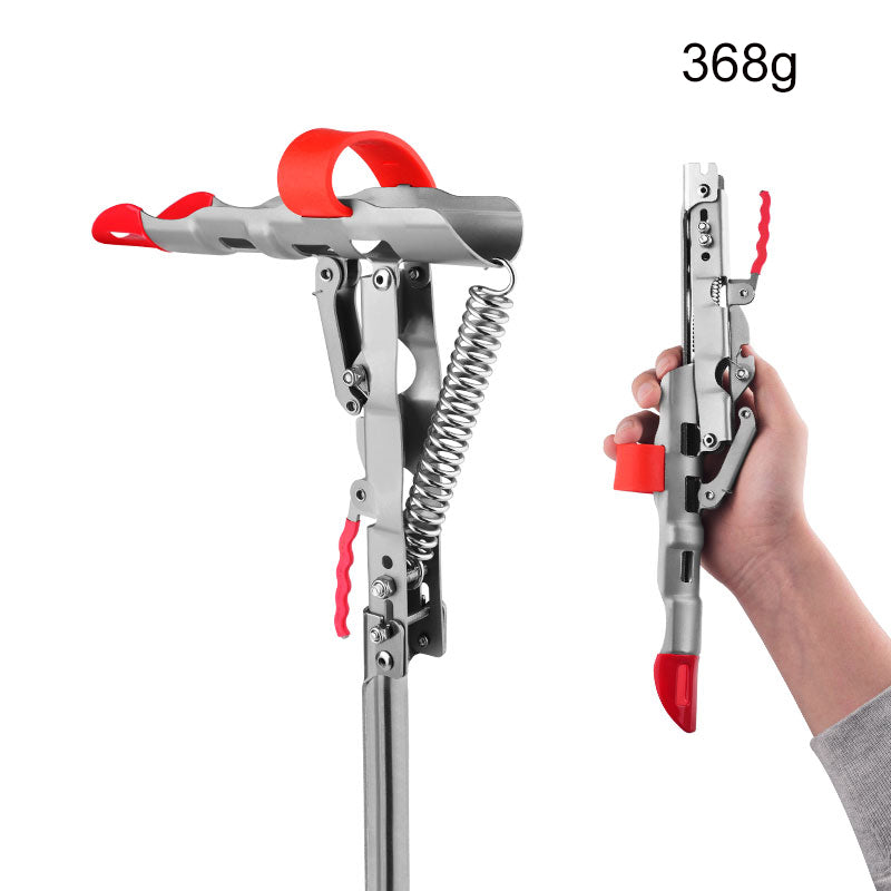 Edelstahl Rutenhalter Automatik Klappbar 3 Stufen - Hobbyfy