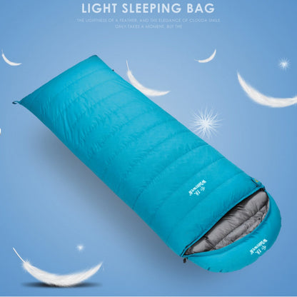 Daunenschlafsack ProWarm Schwarz Für Erwachsene Camping - Hobbyfy