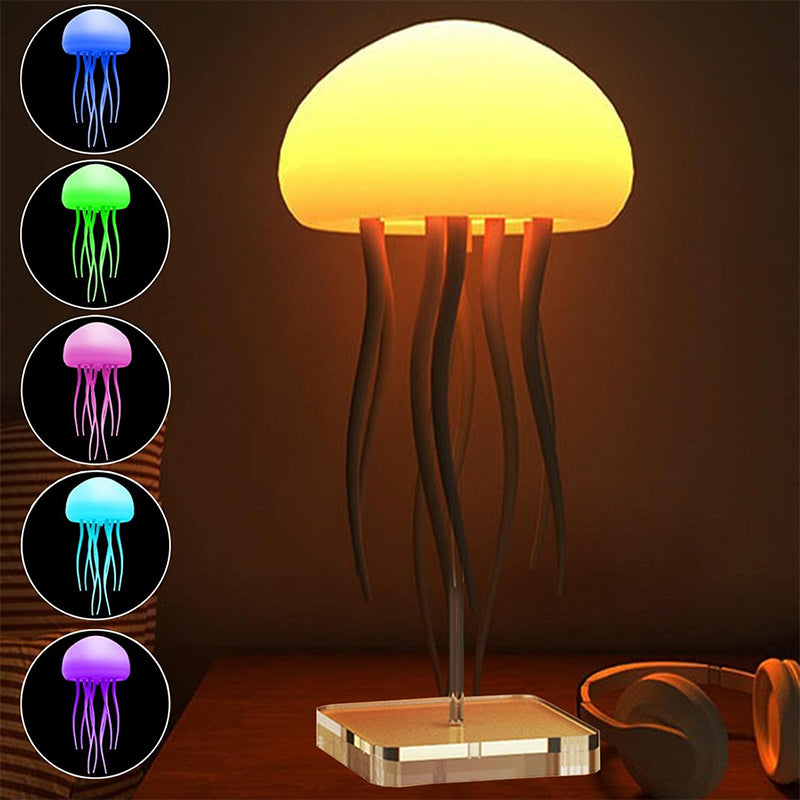 Jellyfish Mood Lamp LED Nachtlicht Mit Farbwechsel Und Memory