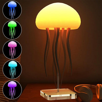 Jellyfish Mood Lamp LED Nachtlicht Mit Farbwechsel Und Memory