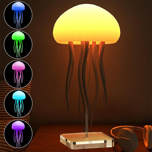Jellyfish Mood Lamp LED Nachtlicht Mit Farbwechsel Und Memory