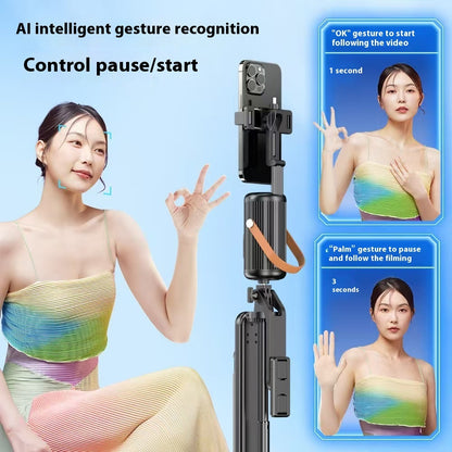 AureaTech KI Gesichtserkennung Selfie Halter Bluetooth