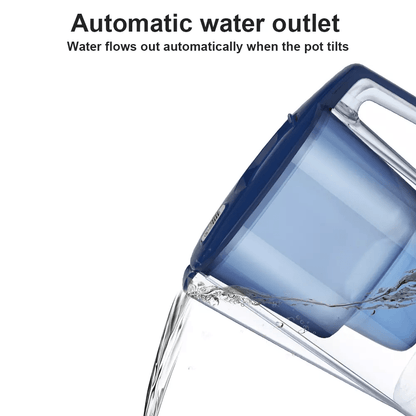 3,6 L Tragbare Wasserfilterkanne Mit Countdown Anzeige - Hobbyfy