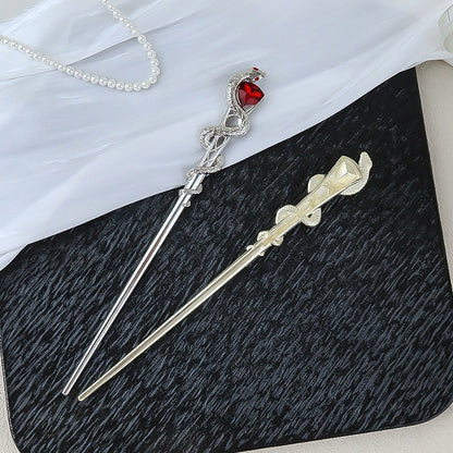 LuxeSchmuck Schlangenclip Silberkristalloptik Oder Goldkristalloptik - Hobbyfy