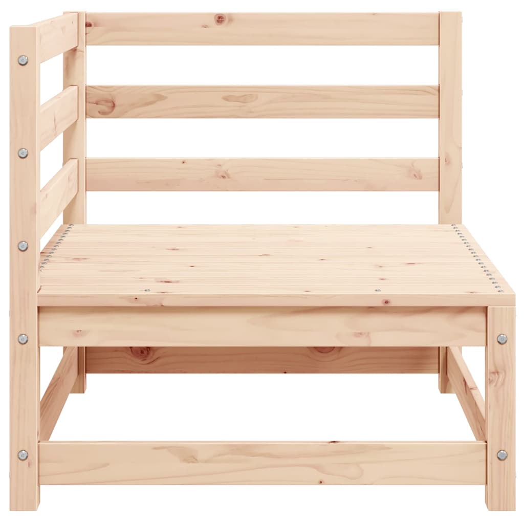 2teiliges Ecksofa Massives Kiefernholz unbehandelt - Hobbyfy