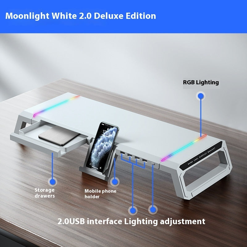 Laptopständer Ergonomisch Universell Verstellbar Mit Pad Basis