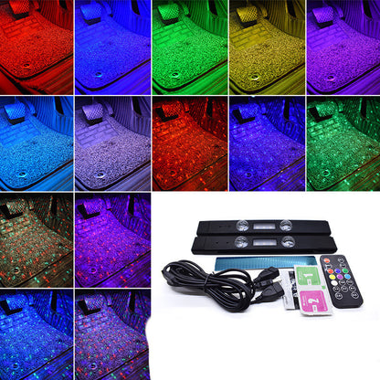 LED Kabellos Sternen-Fußraum Für Auto - Hobbyfy