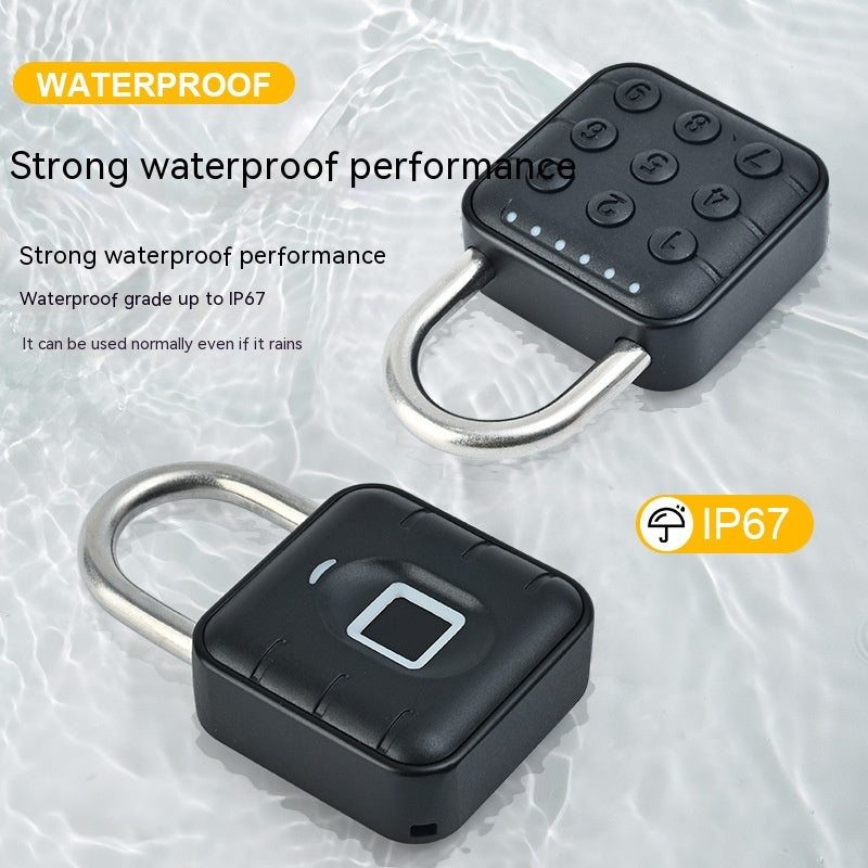 LuxLock Fingerabdruck Schloss Wasserdicht Biometrischer Zugriff - Hobbyfy