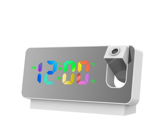 NovaTime Projektionswecker Mit LED Spiegelanzeige Und Snooze - Hobbyfy