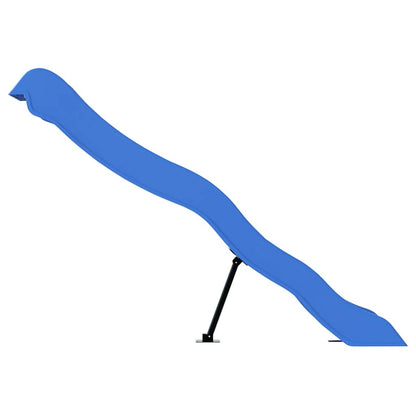 Kinder Rutsche Blau 174x38 Cm Polypropylen Wetterfest Gartenrutsche - Hobbyfy