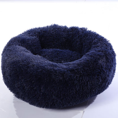 Rundes Kuschelnest Hundebett Für Kleine Hunde Kuschelkomfort - Hobbyfy