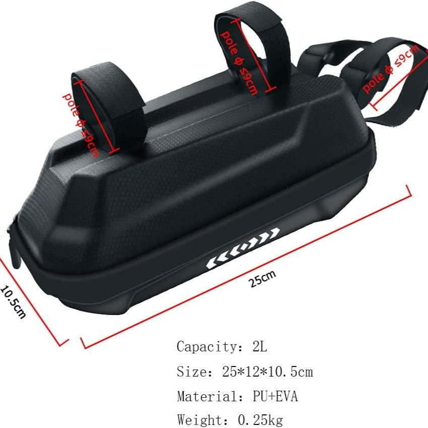 2L Elektroroller Lenker Fronttasche Wasserdicht Mit Schnellzugriff - Hobbyfy