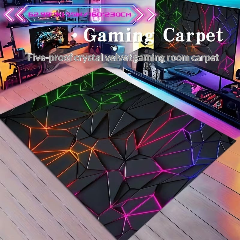 Gaming Bodenmatte Wasserdicht Abwischbar Cartoon Muster Größen - Hobbyfy